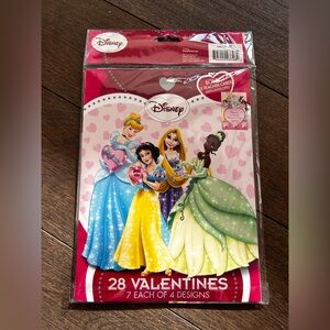 Disney princess Valentine’s Day cards